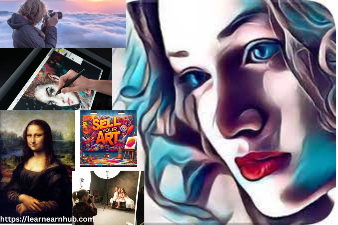 Make money methods through selling Creative Art and Photo