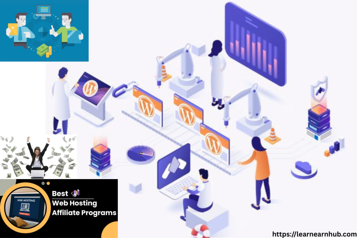 Earn by Web Hosting Affiliate Marketing/Link Sharing