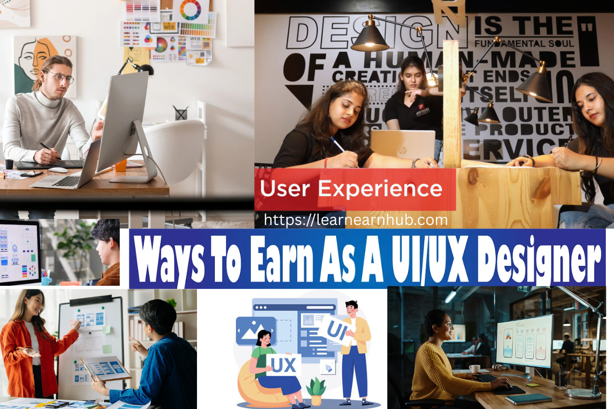 Make Money as UI UX Deigner