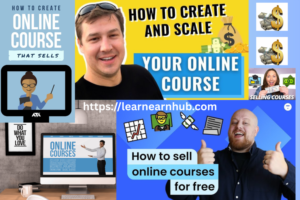 Create OnLine Course Methods, Market OnLine Courses, Selling OnLine Courses Methods and Making Money