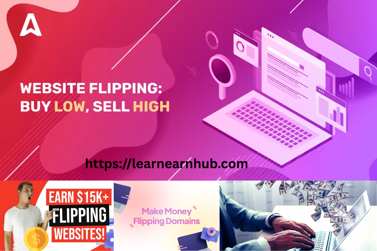 Earn By Flipping Websites and Domain