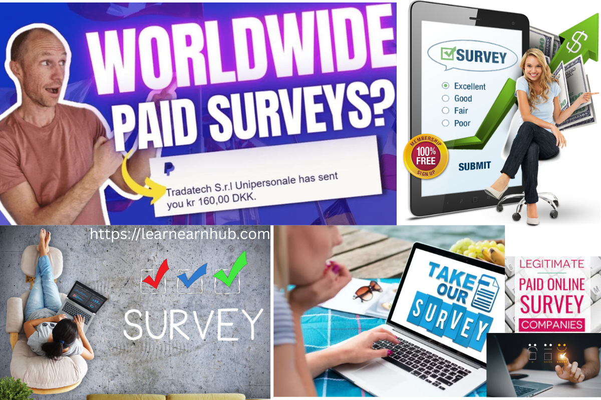 Paid Surveys Make Money